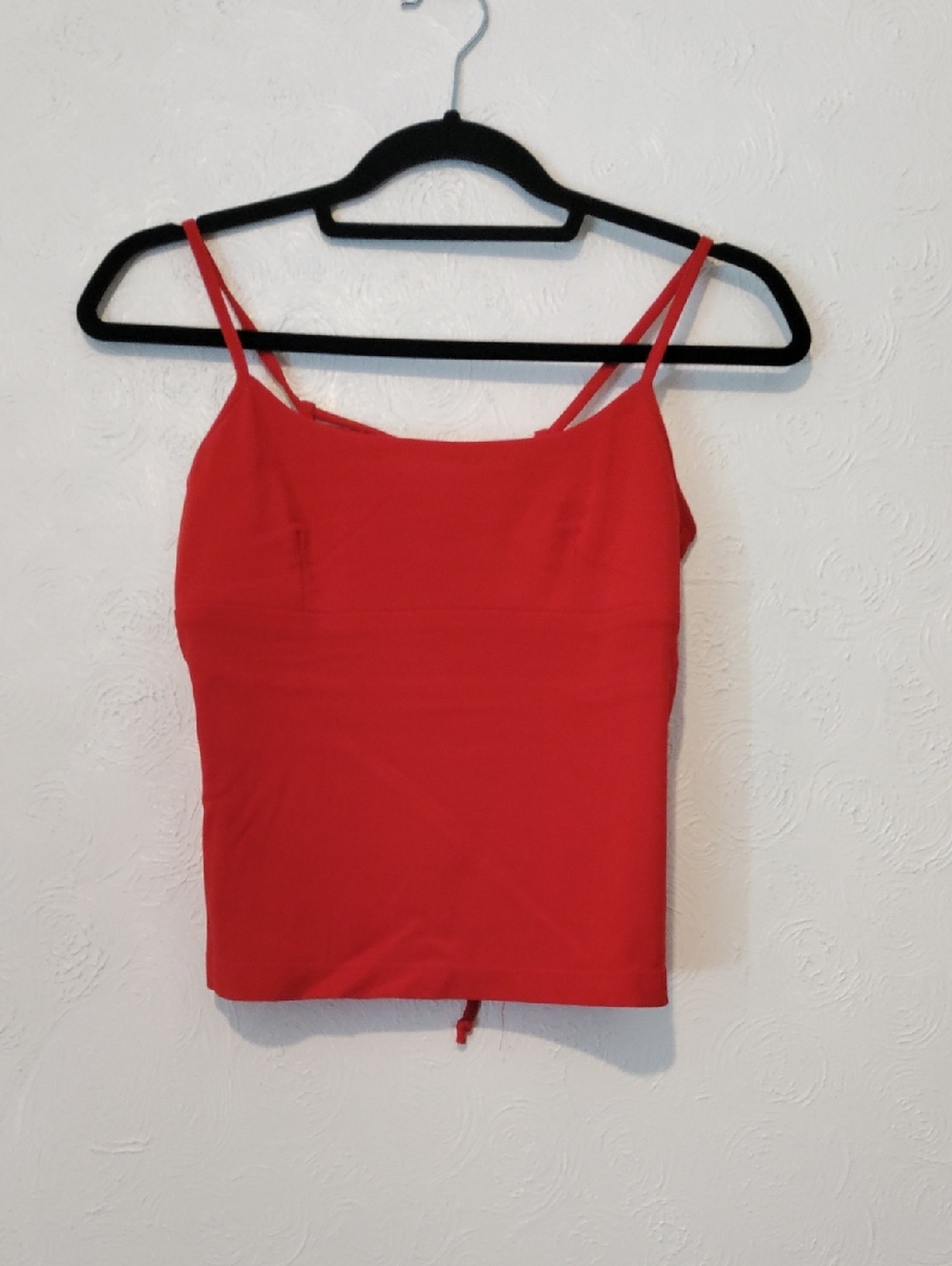 jonathan martin Red Spaghetti-Strap Camisole Tank
